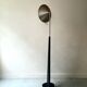 Vintage chrome metal cone floor lamp, adjustable, Ikea 1980.