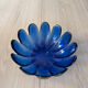 Vintage blown glass fruit bowl