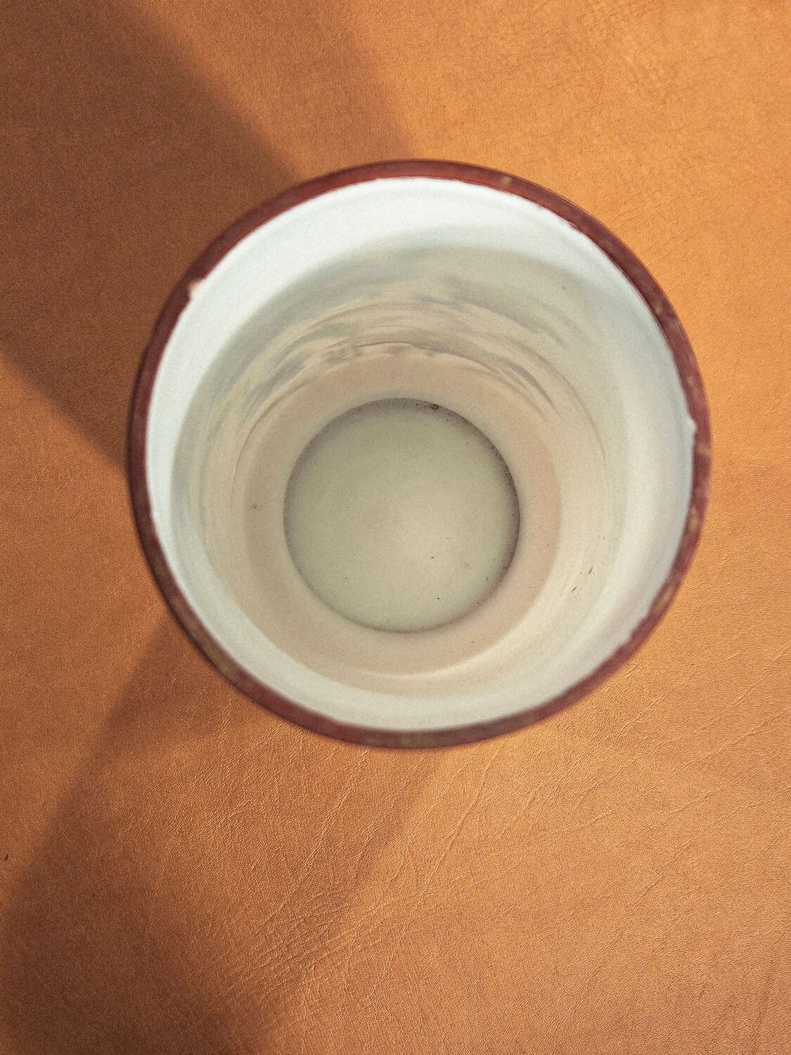 Antique Opaline Vase with Floral Decoration 1900 Art Nouveau