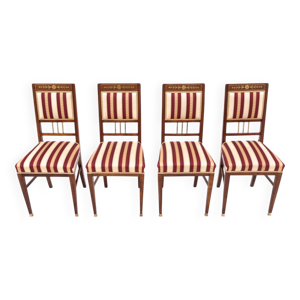 Ensemble de chaises, - 1920