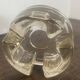 Candle holder, glass warming plate
