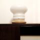 White Glass Table Lamp by Ivan Jakes, 1960s
