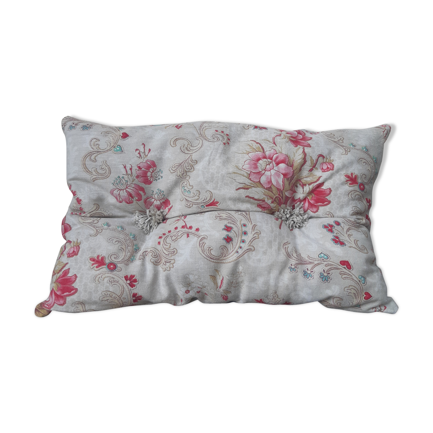 Bohemian floral cushion 58x38cm