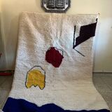 Contemporary Berber rug burst of silence 3*2 m