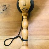 Bilboquet silhouette old woman