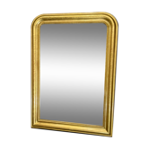 Miroir 111x80 ancien Louis-Philippe dorure feuille d’or très bon état