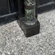Napoleon III fireplace in black Belgian marble and antique green, circa 1880