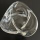 Saint Louis crystal pocket tray