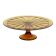 Art Deco Amber Tart Plate Dish Pastry Dish Scailmont