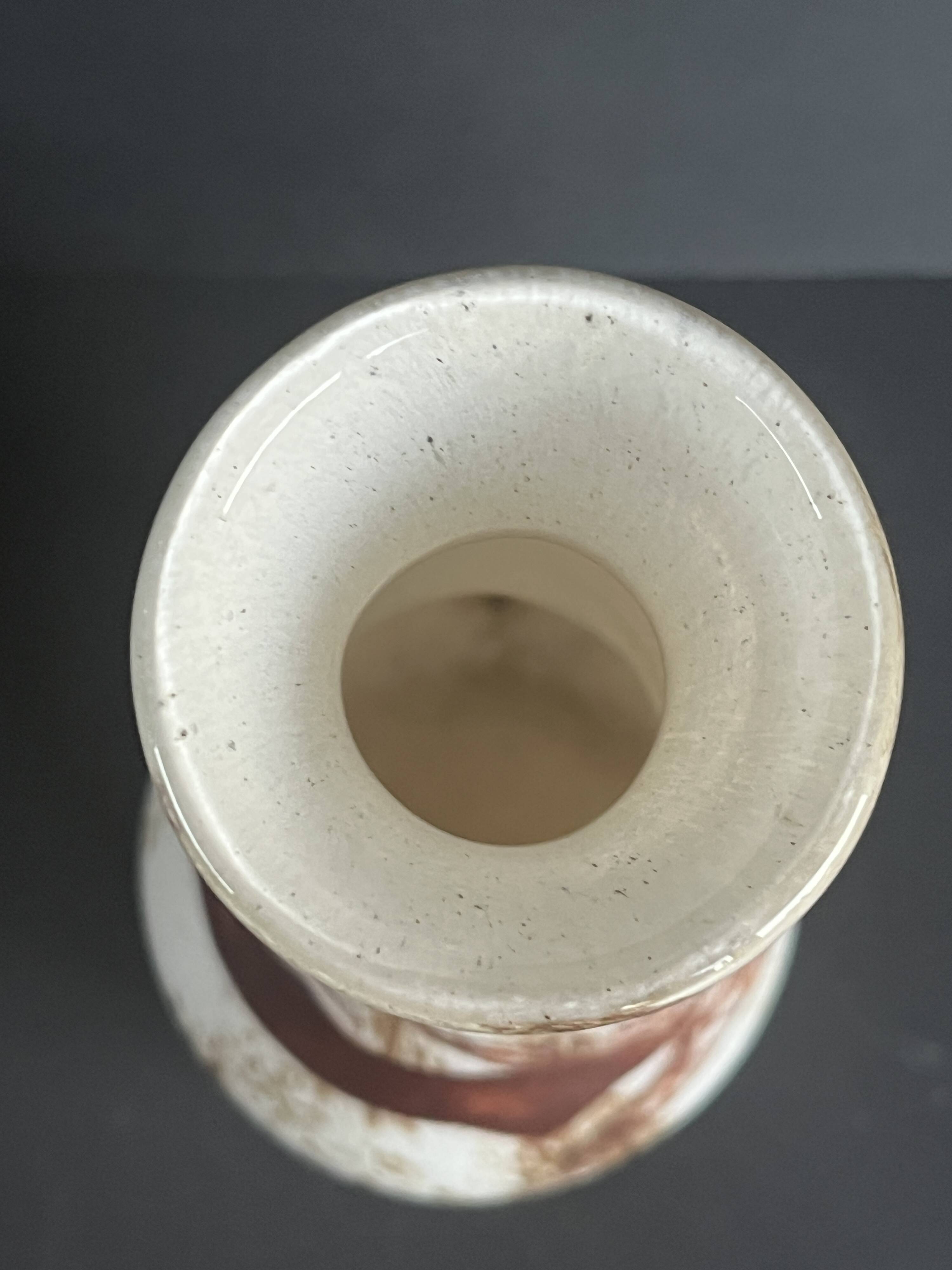 Rare large Legras vase, series 98000