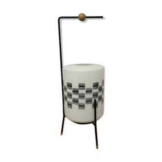 Vintage table lamp black and white - Nad Lako for efc