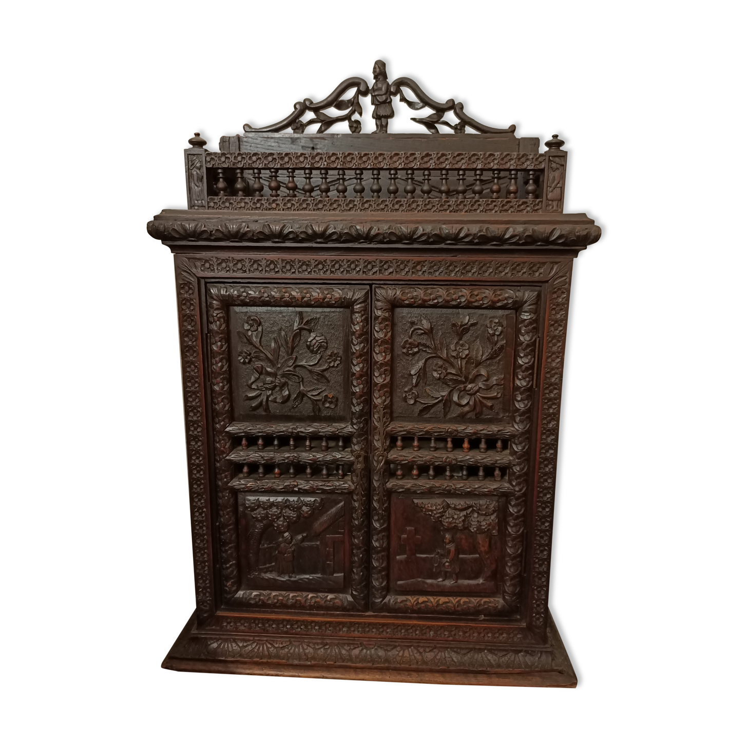 Carved piece of furniture