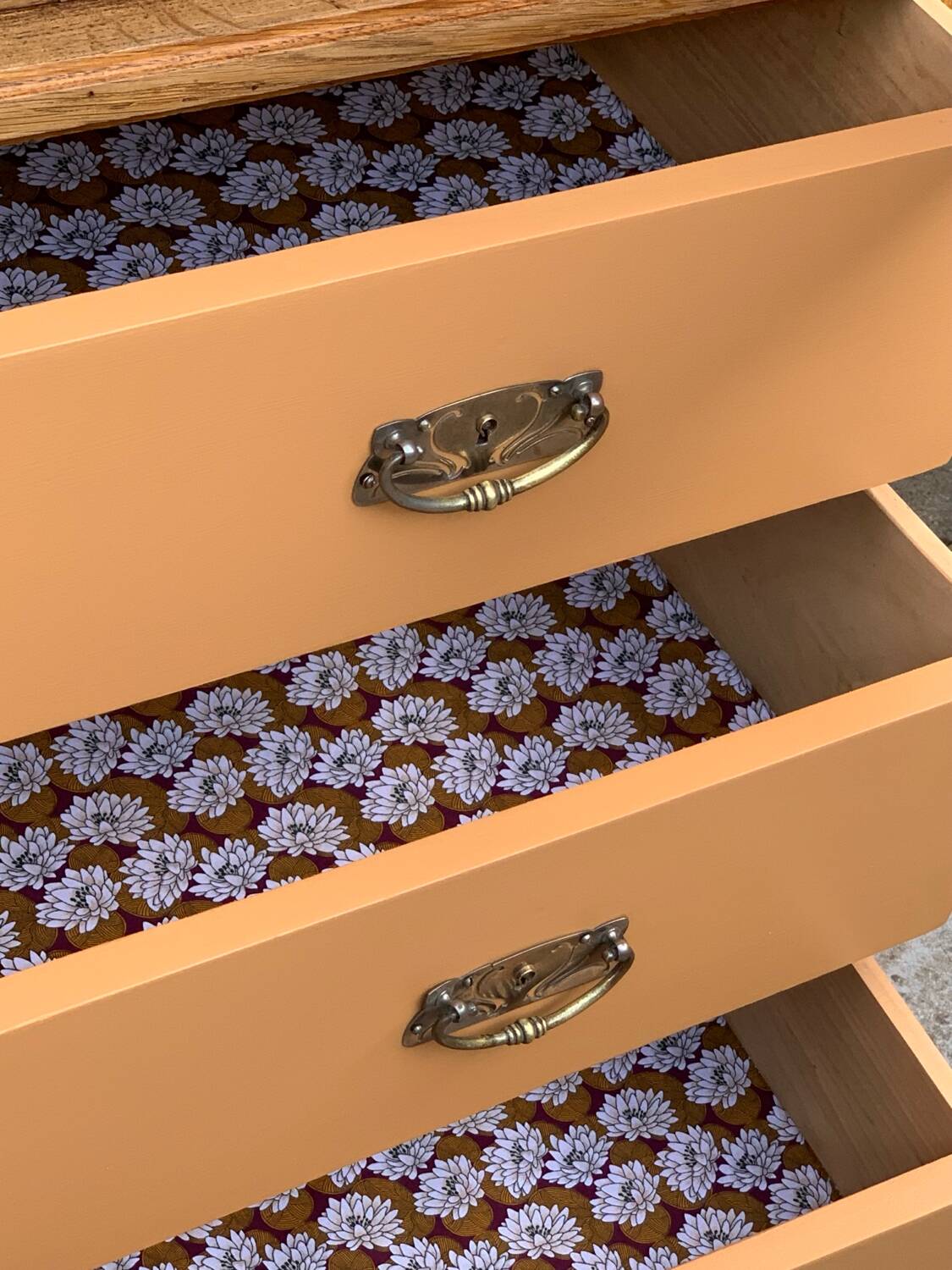 1920s Parisian Art Deco hotel wardrobe, removable