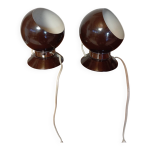 Lampes boule orientables