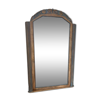 Large vintage art deco mirror