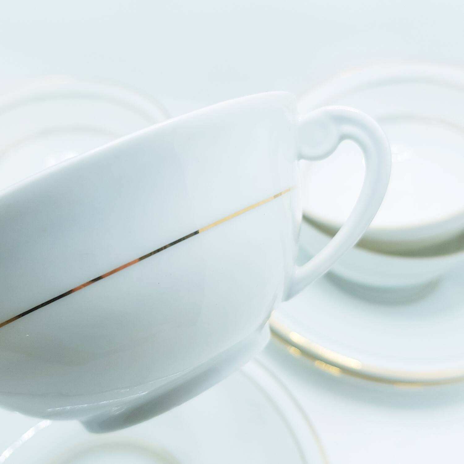 Charles Ahrenfeldt art deco teacups