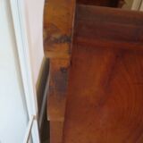 Antique trunk bench - Louis Philippe style - trunk seat - solid wood