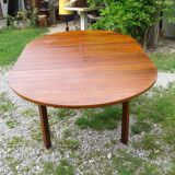 Extendable table rosewood Luigi Bartolini