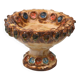 Glazed ceramic bowl, La Roue, 1960s