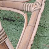Rattan and bamboo set