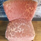 Pink cocktail armchair