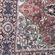 Old Persian carpet end Sarogh handmade 102 X 142 CM