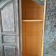 Wardrobe wardrobe de tonges shabby chic patinated
