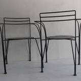 Fauteuil lune d'argent de Pascal Mourgue pour Fermob 1ère édition de 1985