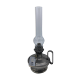 Tin foot kerosene lamp