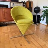 Chaise conique, modèle K1, conçue par Verner Panton, Plus-Linje, Danemark, années 1950