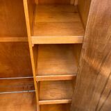 Small Art Deco cabinet 1930 in elm burl