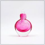“Sommerso” perfume bottle in pink and transparent glass