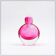 Flacon de parfum « Sommerso » en verre rose et transparent