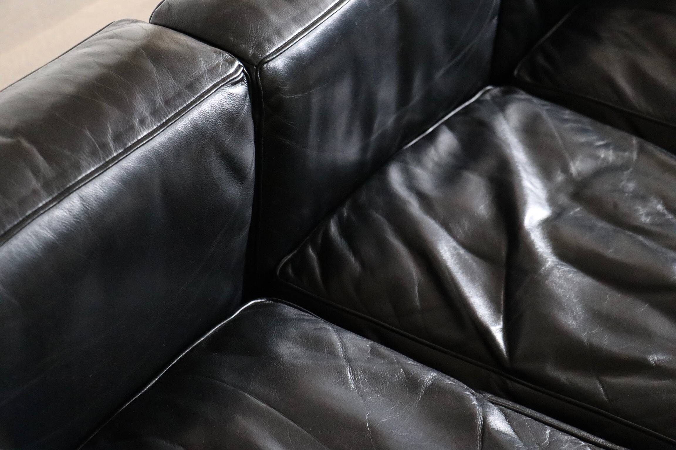 Cassina LC2 Three Seater Sofa By Charlotte Perriand, Le Corbusier, 1960s