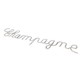 Enseigne ancienne "Champagne"