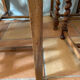 Six turned wooden chairs
