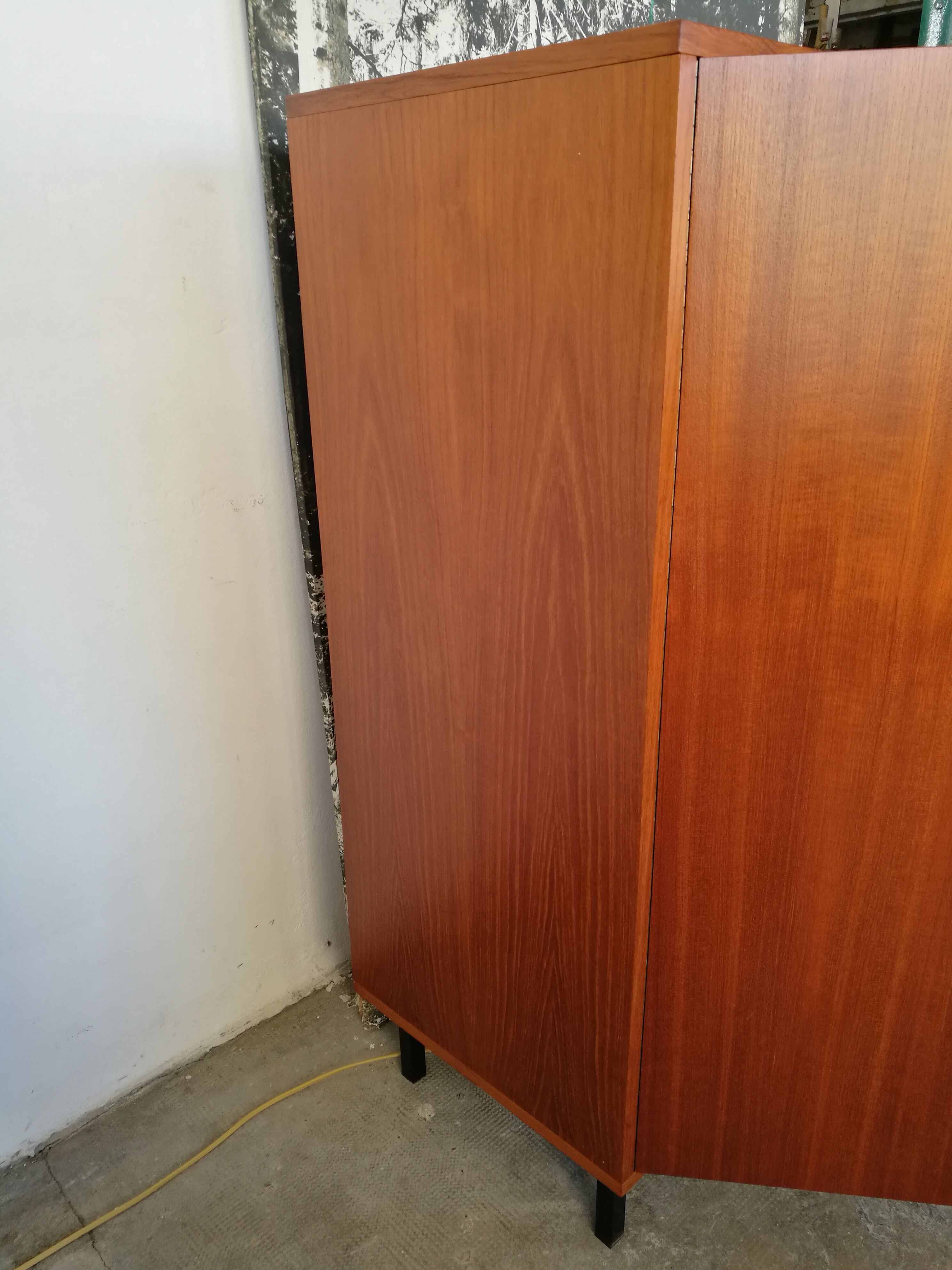 Wardrobe design 1970, teak