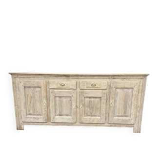 Grand buffet en bois brut
