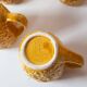 Orangeade service for 6 in Portuguese earthenware Kerangol "Pineapple"