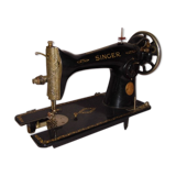 Machine à coudre Singer Napoléon noir et or