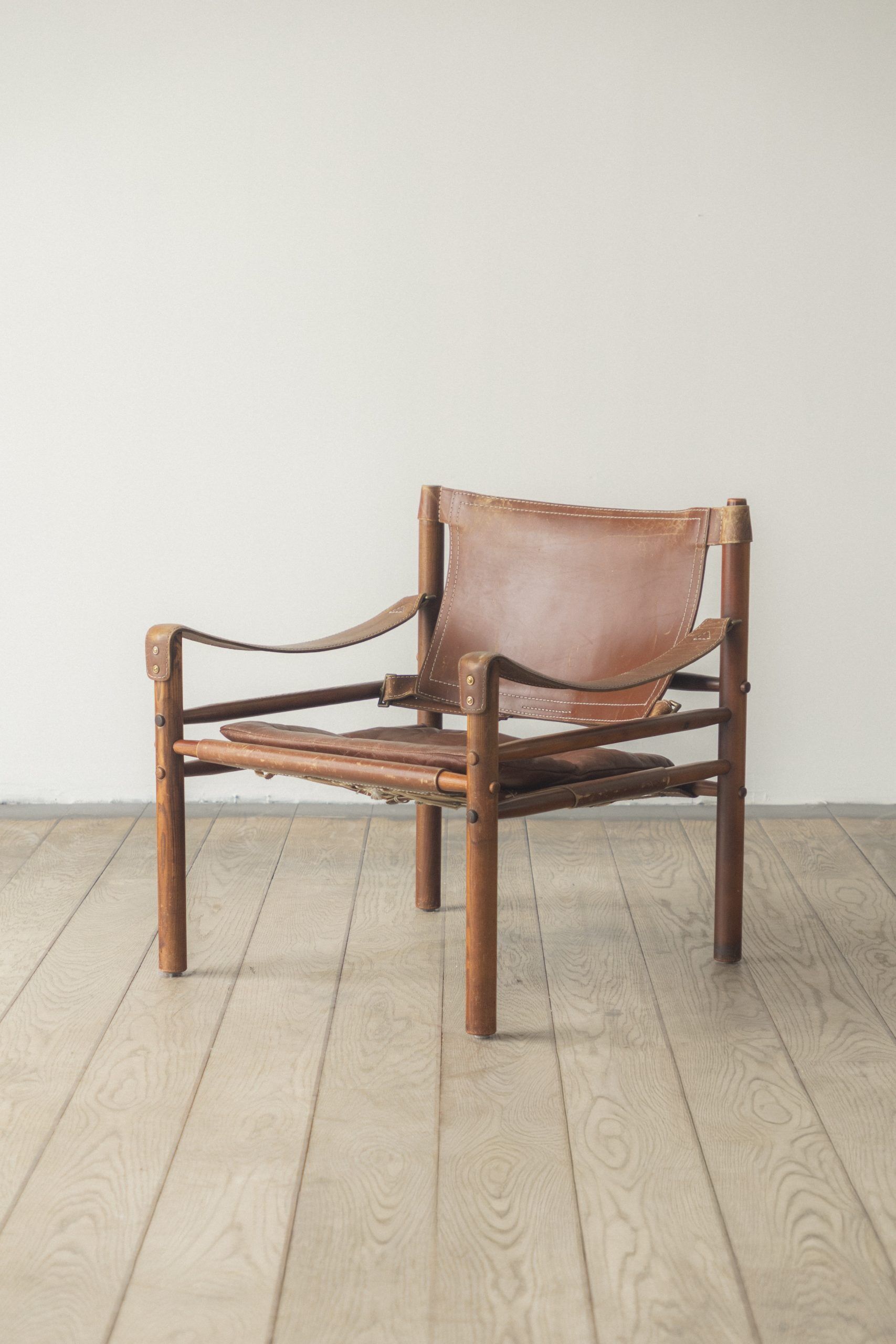 Fauteuil Sirocco en palissandre d'Arne Norell