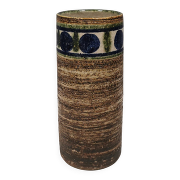 Vase en céramique de la marque danoise Kingo Keramik (KK), années 1980.