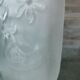 Bouteille verre pressé Wayne Husted Stelvia