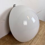 Vintage Wall Light with Milk Glass, 1960s