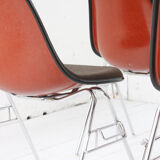 Set of 4 side chairs by Charles & Ray Eames for Herman Miller