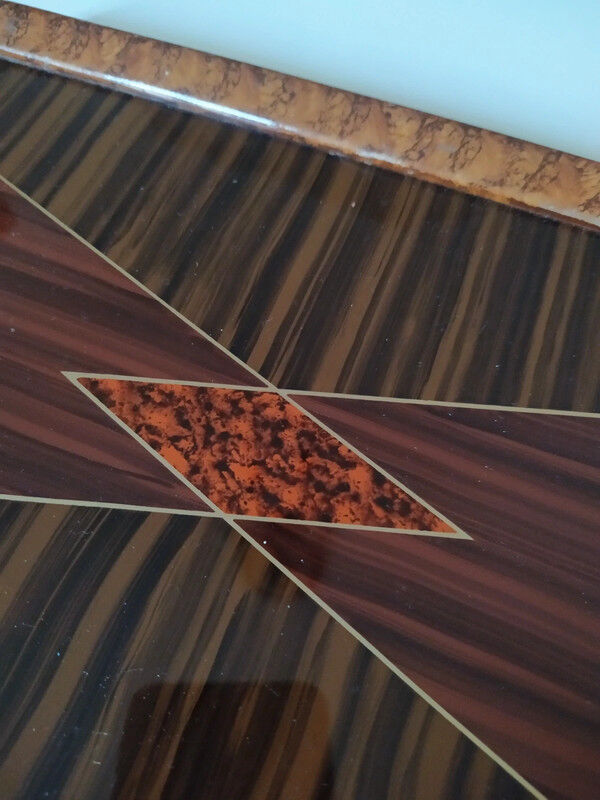 Marquetry top