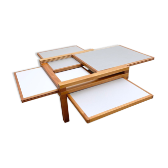 Modular mid century coffee table