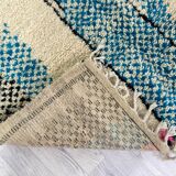 Handmade Moroccan Berber carpet 253 x 155 CM