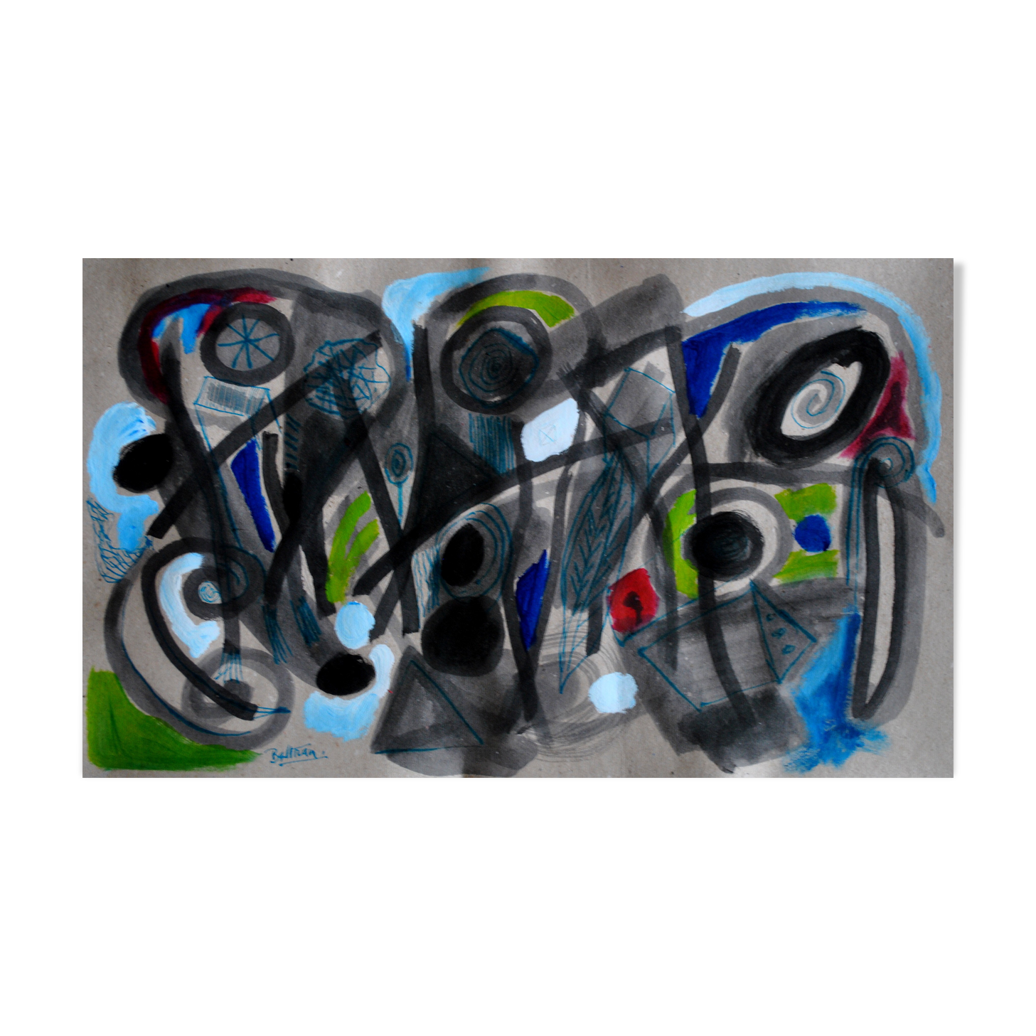 Abstraction in the red dot