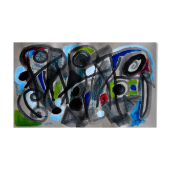 Abstraction in the red dot